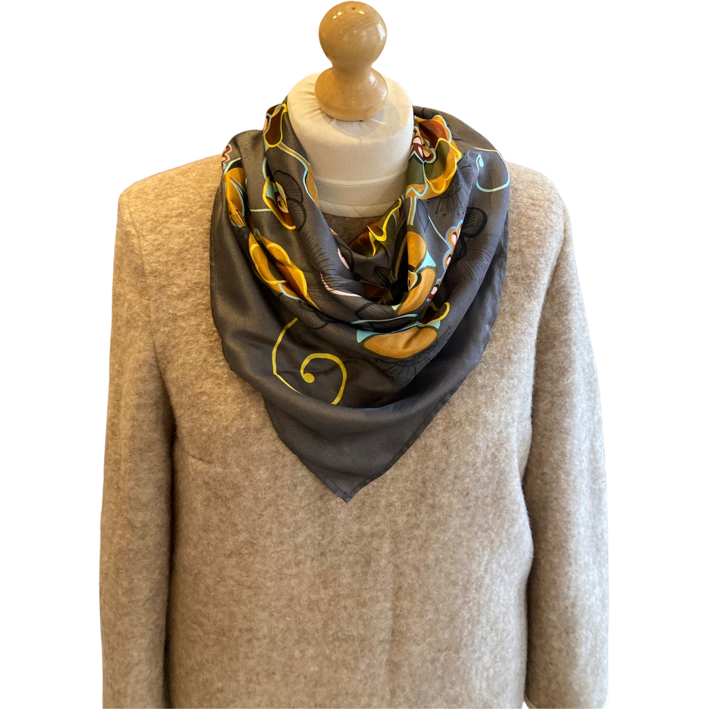 Silk scarf