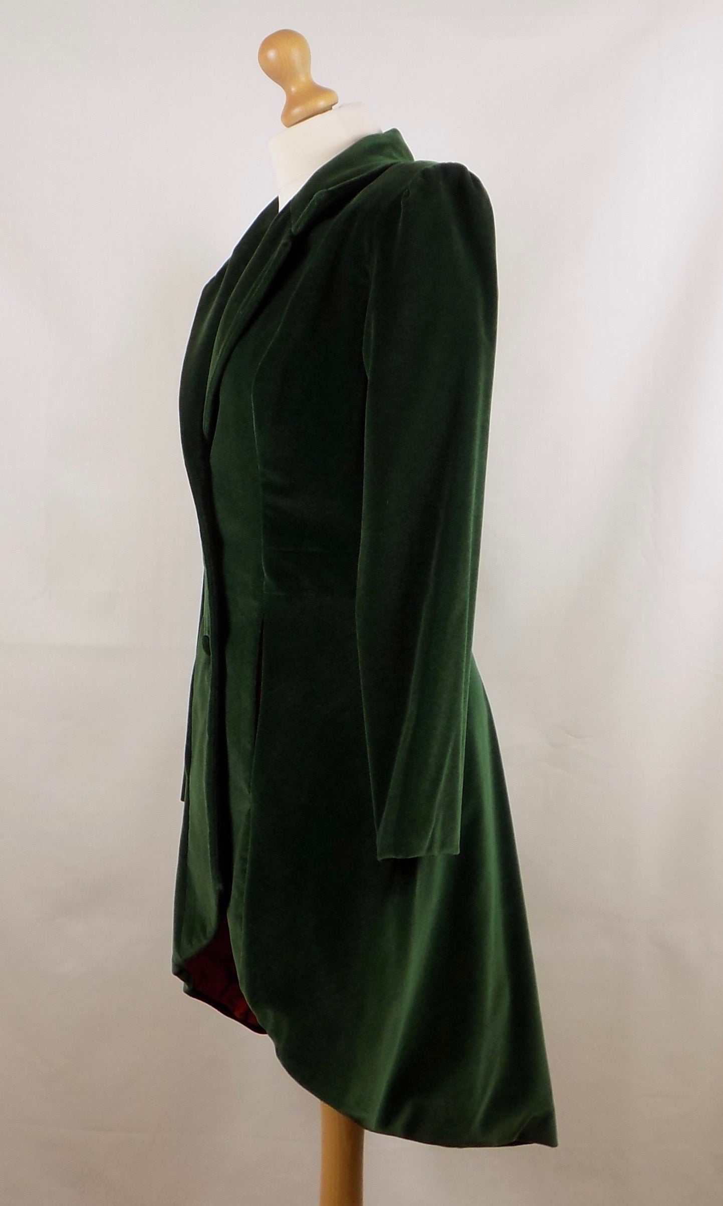 Tailored Velvet Jacket, Size 38