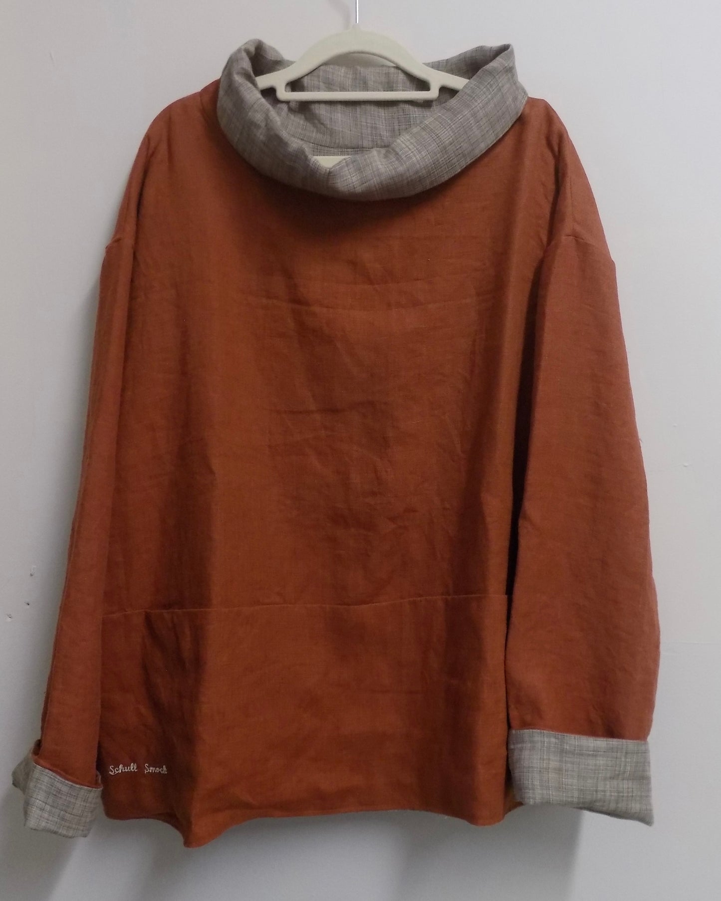 The Schull Reversible Linen Smock