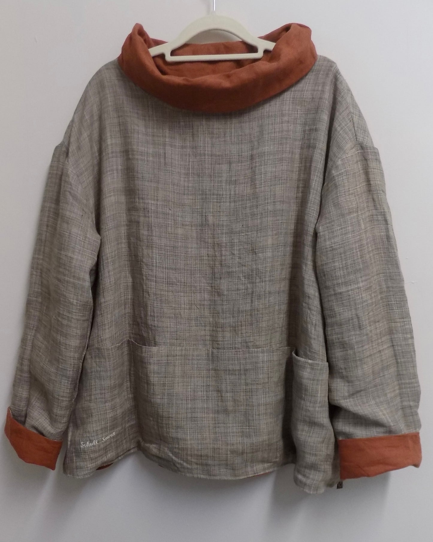 The Schull Reversible Linen Smock
