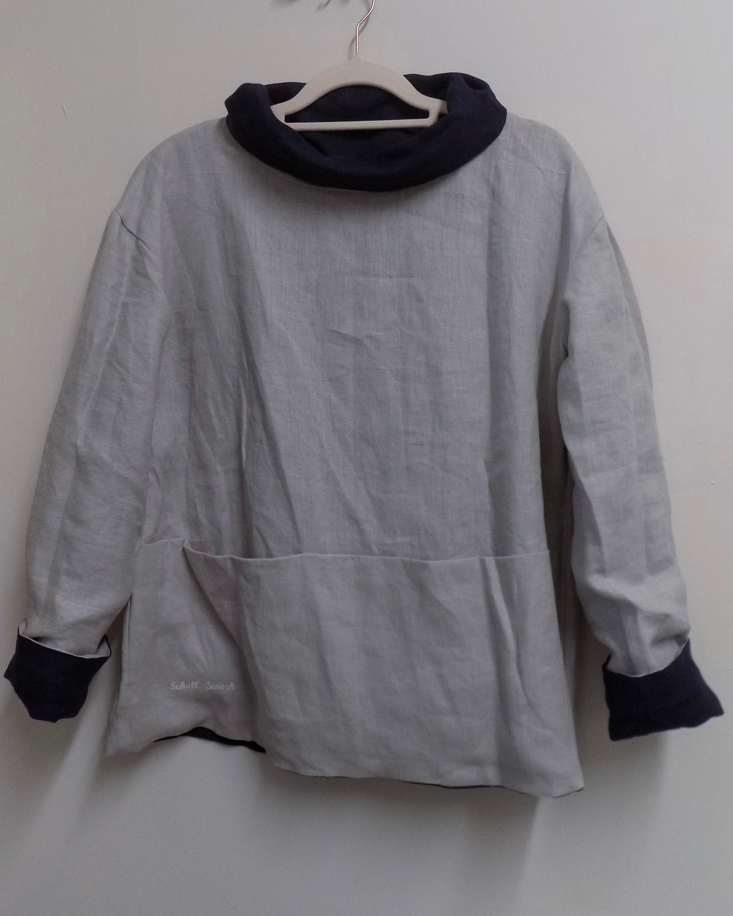 The Schull Reversible Linen Smock