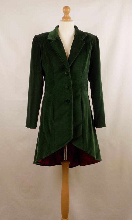Tailored Velvet Jacket, Size 38