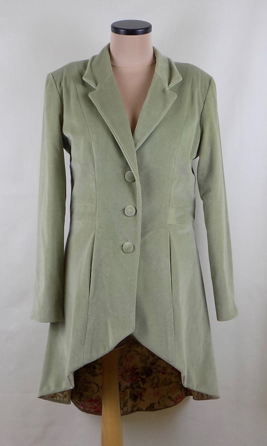 Tailored Velvet Jacket, Size 40